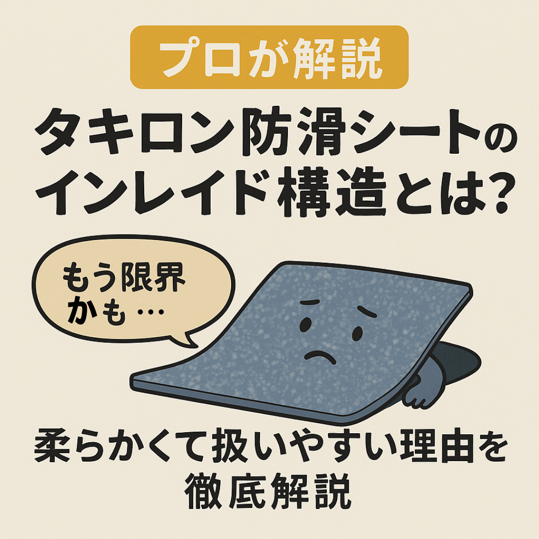 【プロが解説】滑りにくくて長持ち！タキロン防滑シートの特徴を徹底解説