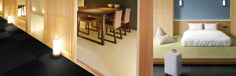 置き畳施工例：和モダン空間、小上がり