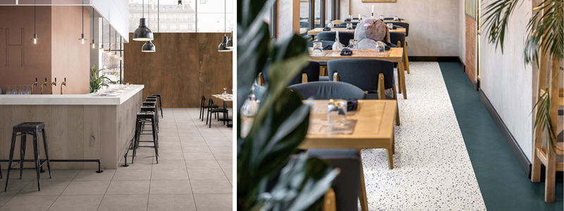 スタイリッシュな石目柄