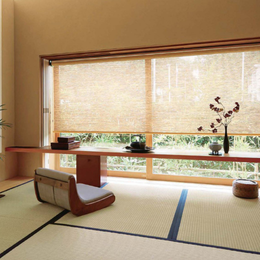 タチカワすだれロールスクリーン：RS-7041、和室向け
