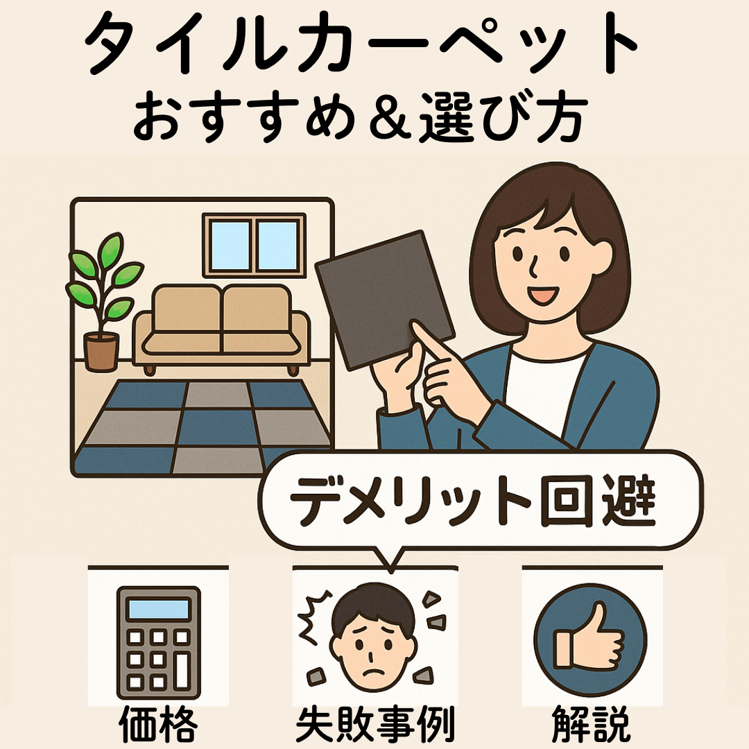 タイル カーペット デメリット