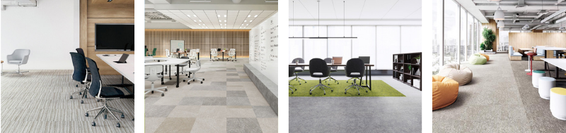 サンゲツ　NT700シリーズのタイルカーペット（オフィスタイルカーペット）