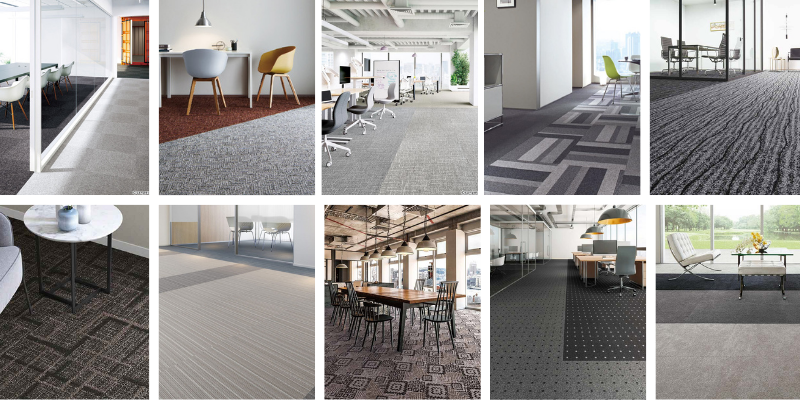 グレータイルカーペットのバリエーション